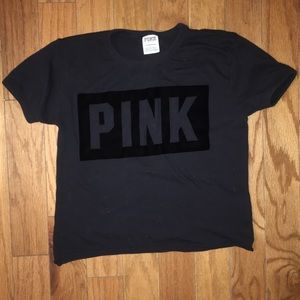 Victoria’s Secret Pink Cropped Tee XS